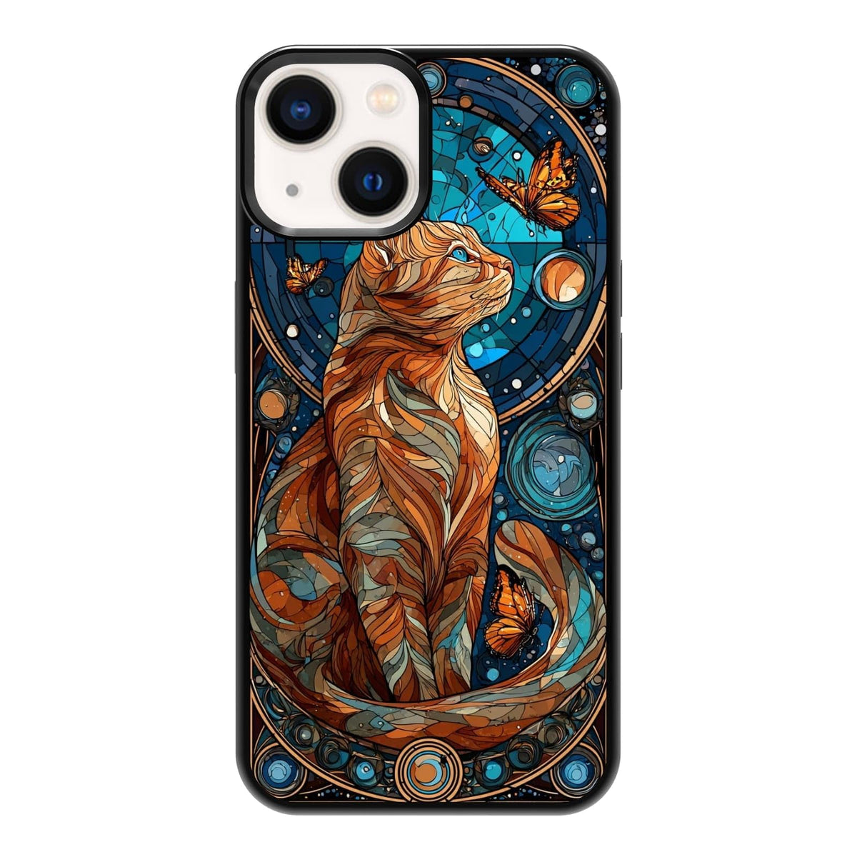 Plant Lover Black Cat Houseplants Indoor Garden Aesthetic Phone Case, Shockproof Protective Cover for iPhone 11 12 13 14 15 16 17 Pro Max Plus Mini XR 7 8 SE