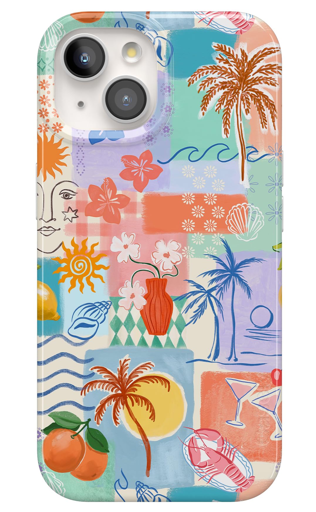 Casely iPhone 15 Case | Hanging Around | Potted Plants Floral | Compatible with MagSafe | Classic Ultra Thin Design