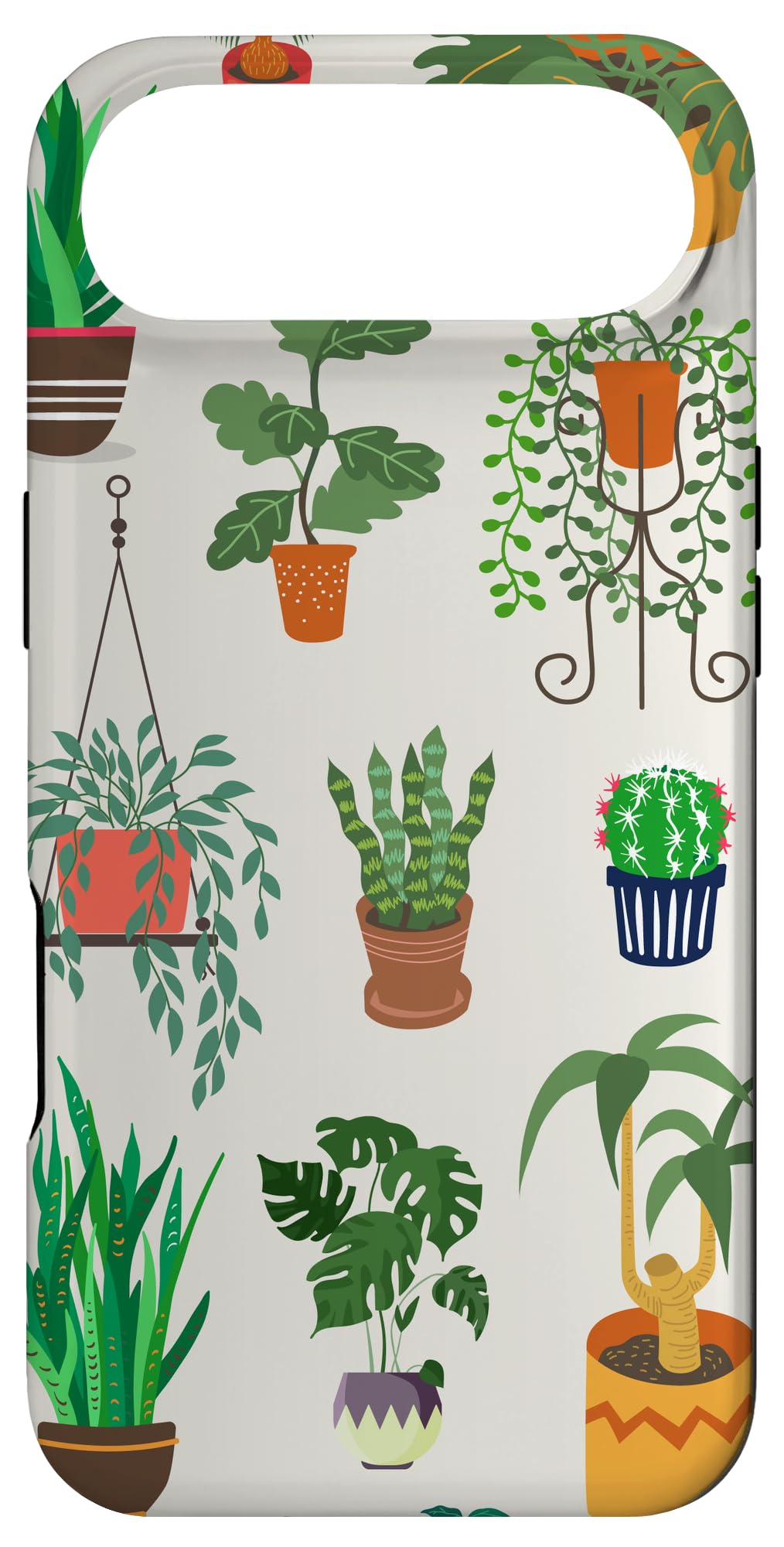 Indoor and Outdoor Plant Illustrations | Boho Nature Art Case for iPhone 14