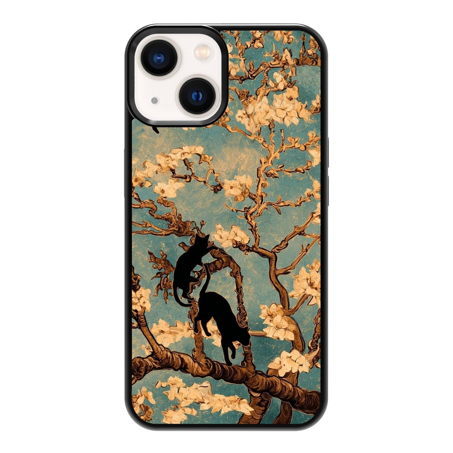 Urban Jungle Bookshelf Houseplant Study Room Phone Case, Shockproof Protective Cover for iPhone 11 12 13 14 15 16 17 Pro Max Plus Mini XR 7 8 SE
