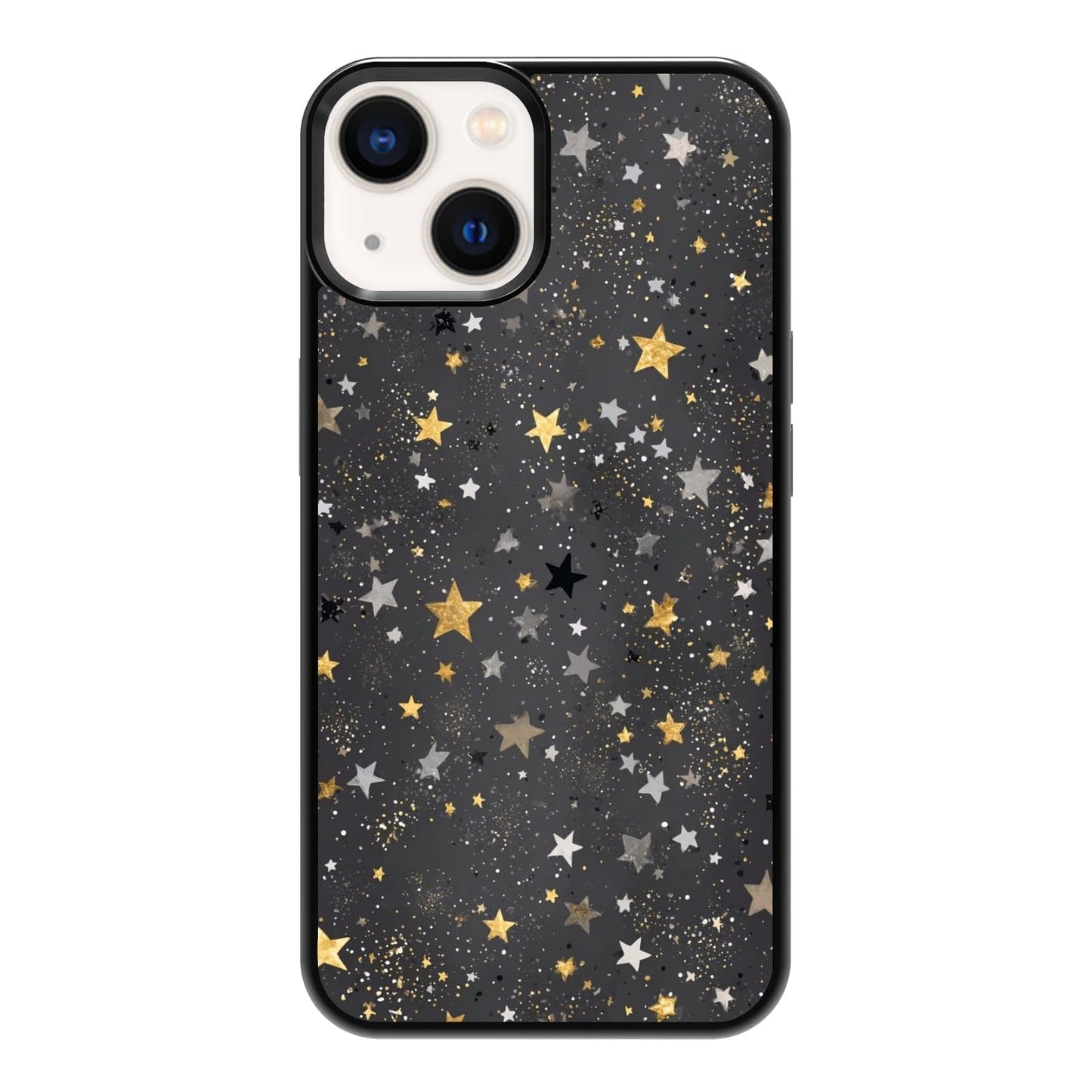 Nature Stained Glass Green Forest Tree Sunlight Phone Case, Shockproof Protective Cover for iPhone 11 12 13 14 15 16 17 Pro Max Plus Mini XR 7 8 SE