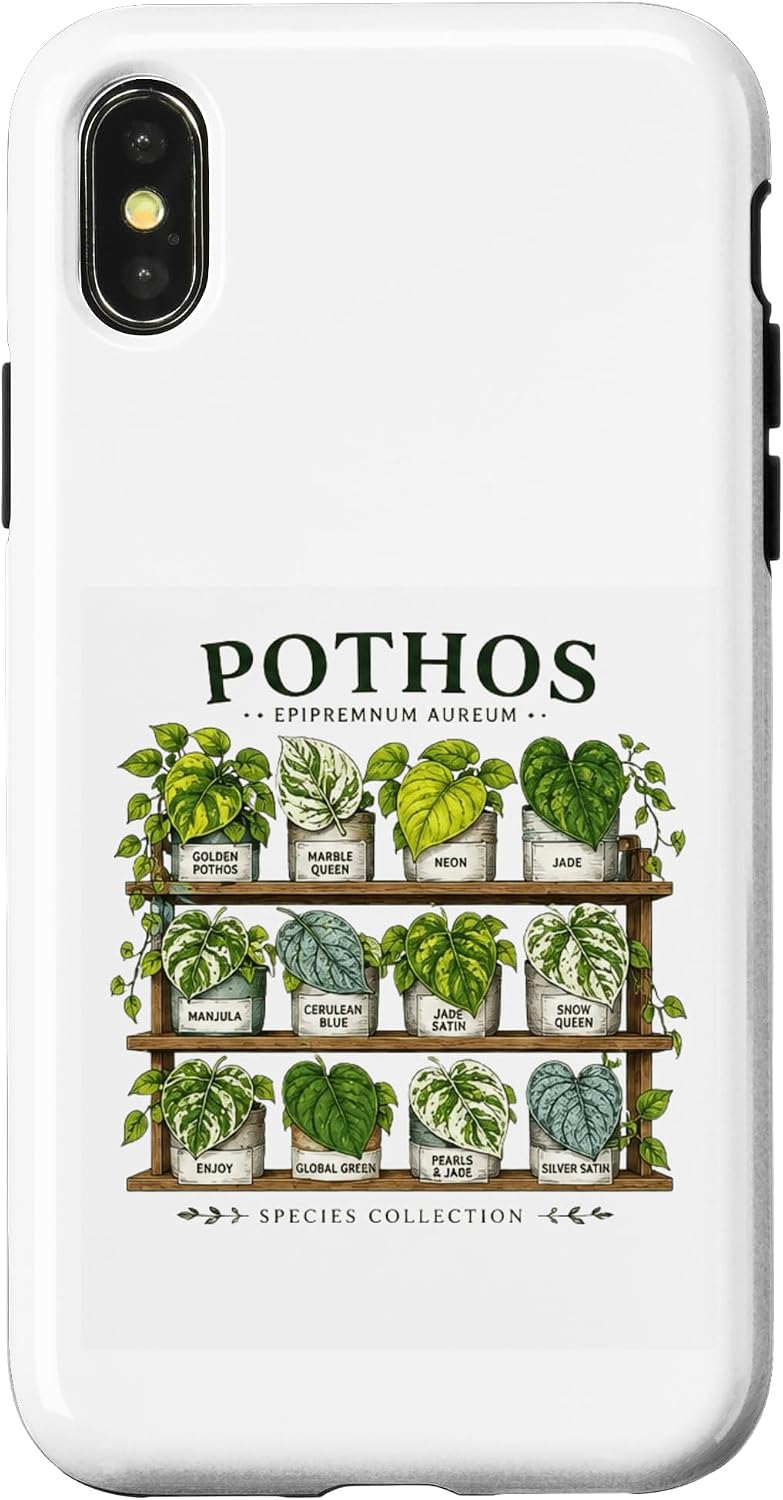 Pothos Plant Varieties Botanical Houseplant Design Case for iPhone 16