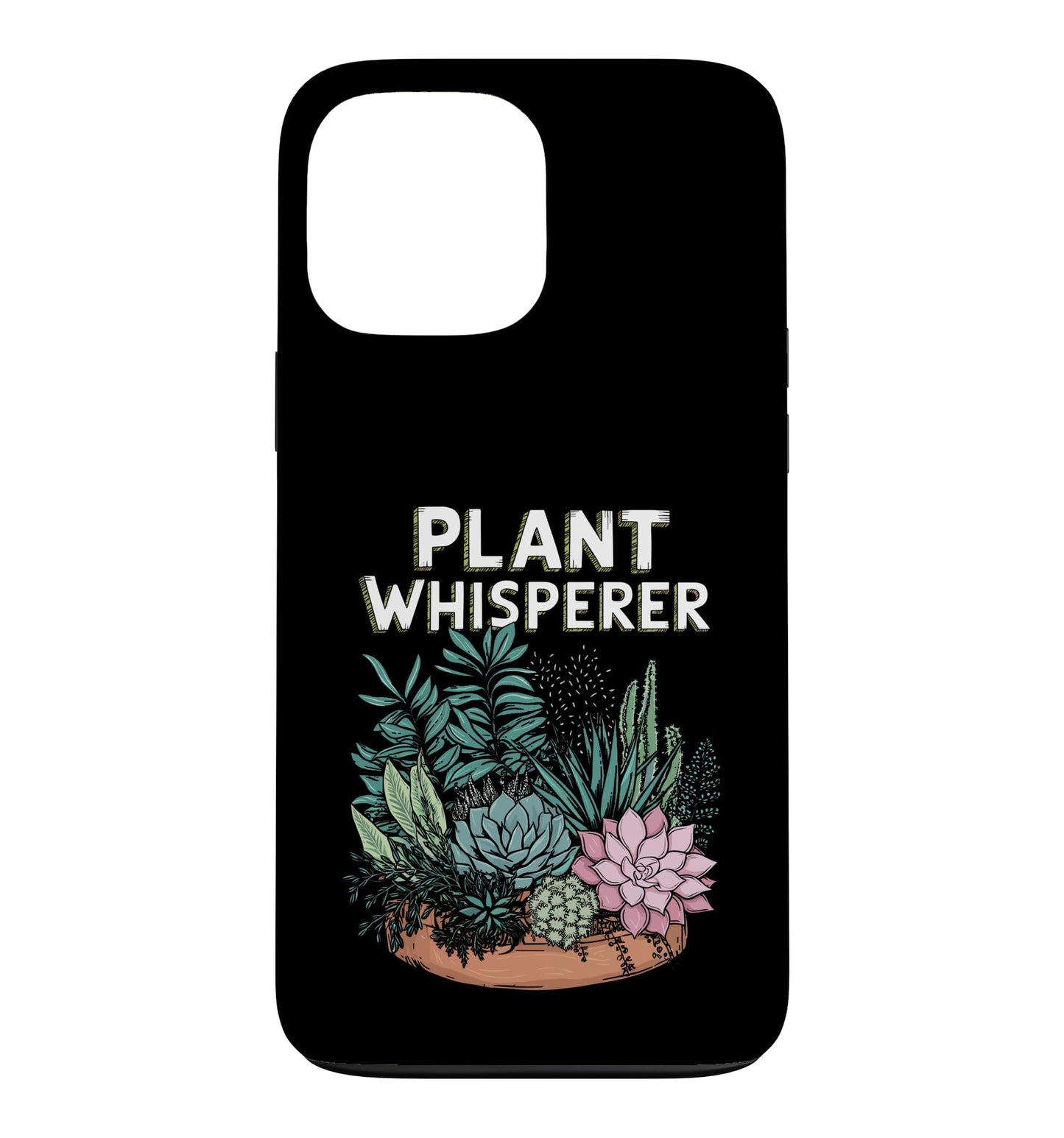 Retro Plant Whisperer Nature Case for iPhone 15