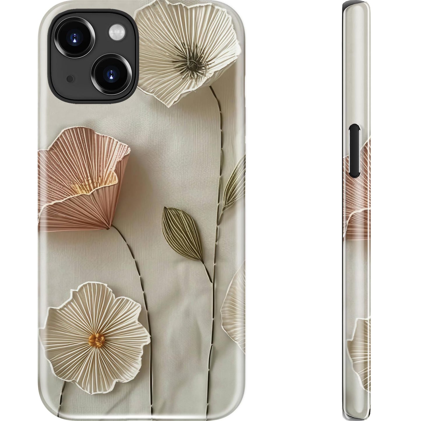 Goodon for iPhone 15 Pro Max Case, Cute Preppy Floral, MagSafe Compatible | Dual-Layer Hard Shell & Silicone, Wireless Charging, Slim Fit Phone Cover with Wildflower Designs for Women Girls