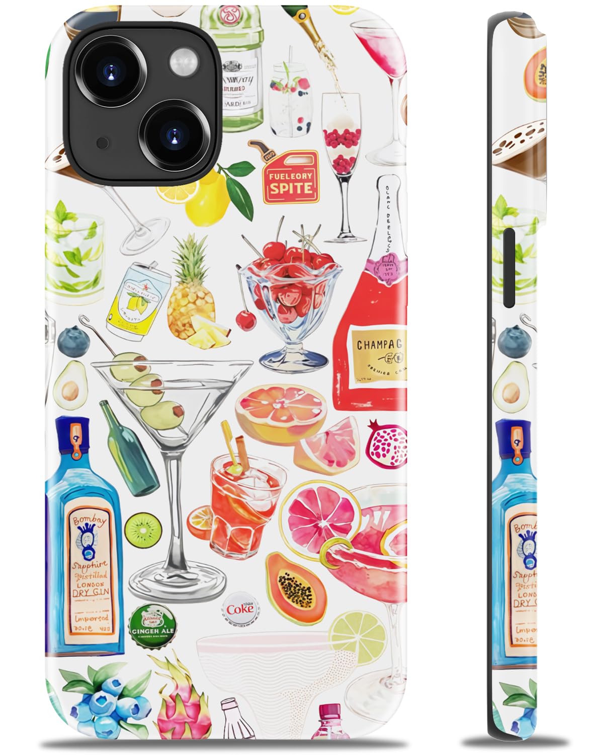 Goodon for iPhone 15 Pro Max Case, Cute Preppy Floral, MagSafe Compatible | Dual-Layer Hard Shell & Silicone, Wireless Charging, Slim Fit Phone Cover with Wildflower Designs for Women Girls