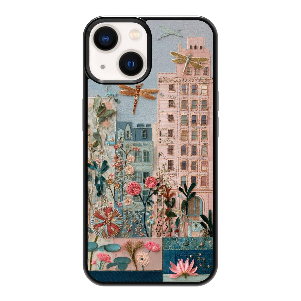 Vibrant Redwood Forest Path Wildflowers Nature Landscape Phone Case, Shockproof Protective Cover for iPhone 11 12 13 14 15 16 17 Pro Max Plus Mini XR 7 8 SE