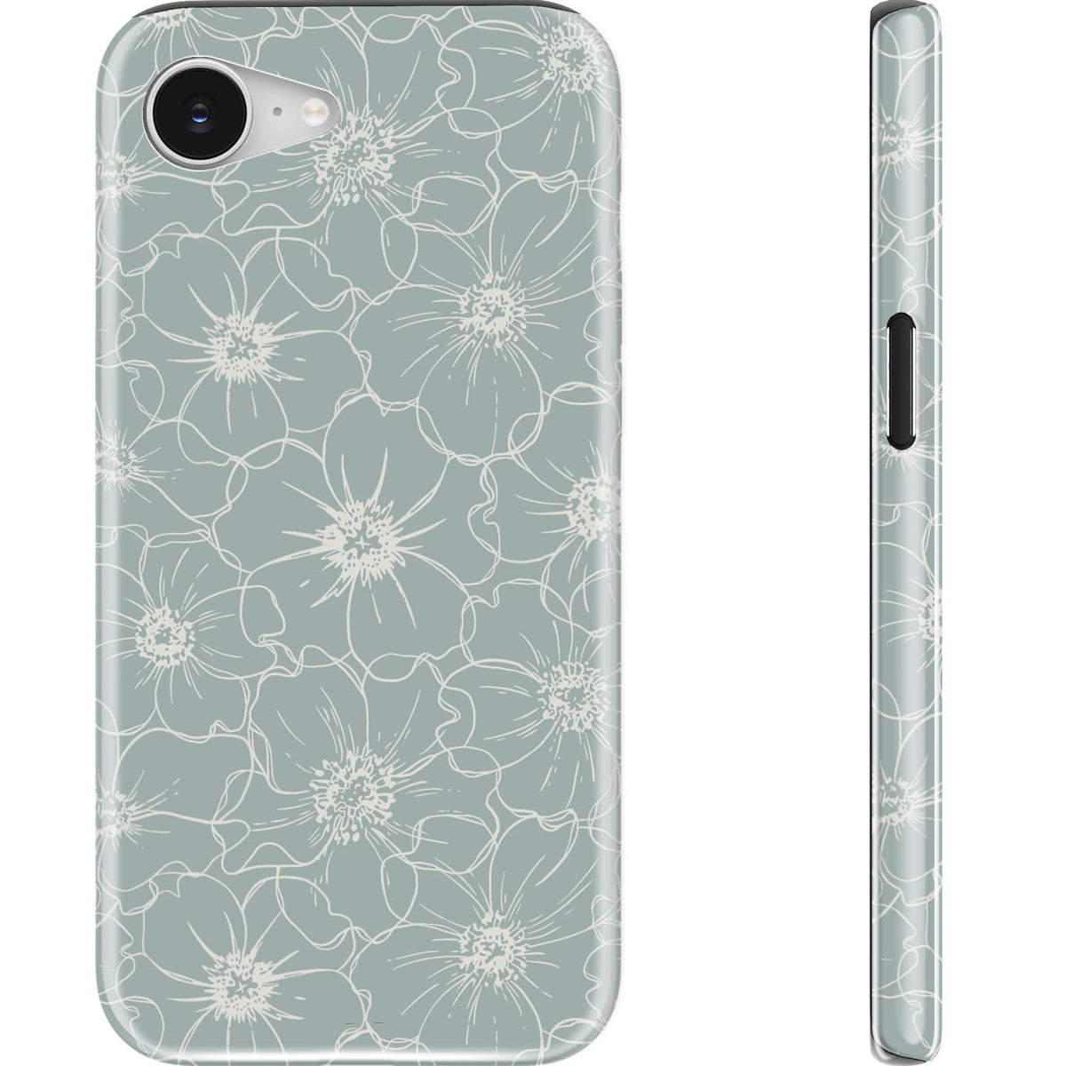 Goodon for iPhone 15 Pro Max Case, Cute Preppy Floral, MagSafe Compatible | Dual-Layer Hard Shell & Silicone, Wireless Charging, Slim Fit Phone Cover with Wildflower Designs for Women Girls