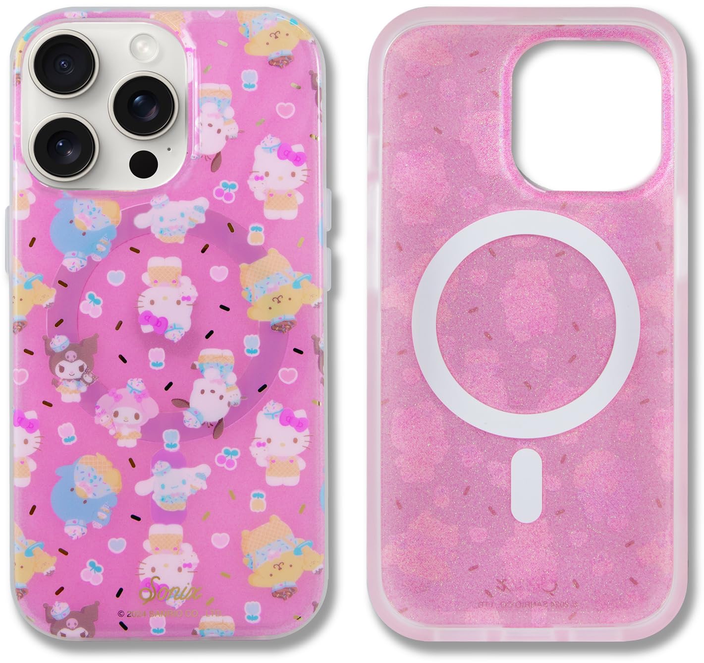 Sonix x Sanrio Case for iPhone 14 Pro Max | Compatible with MagSafe | 10ft Drop Tested | Hello Kitty and Friends Stickers