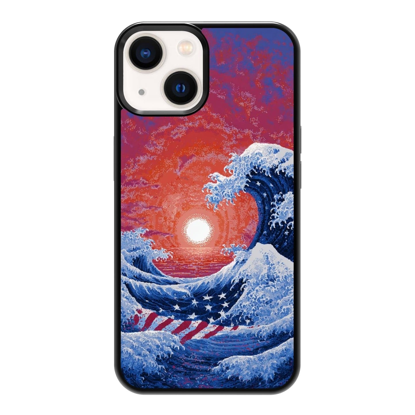 Four Seasons Tree of Life Watercolor Nature Phone Case, Shockproof Protective Cover for iPhone 11 12 13 14 15 16 17 Pro Max Plus Mini XR 7 8 SE