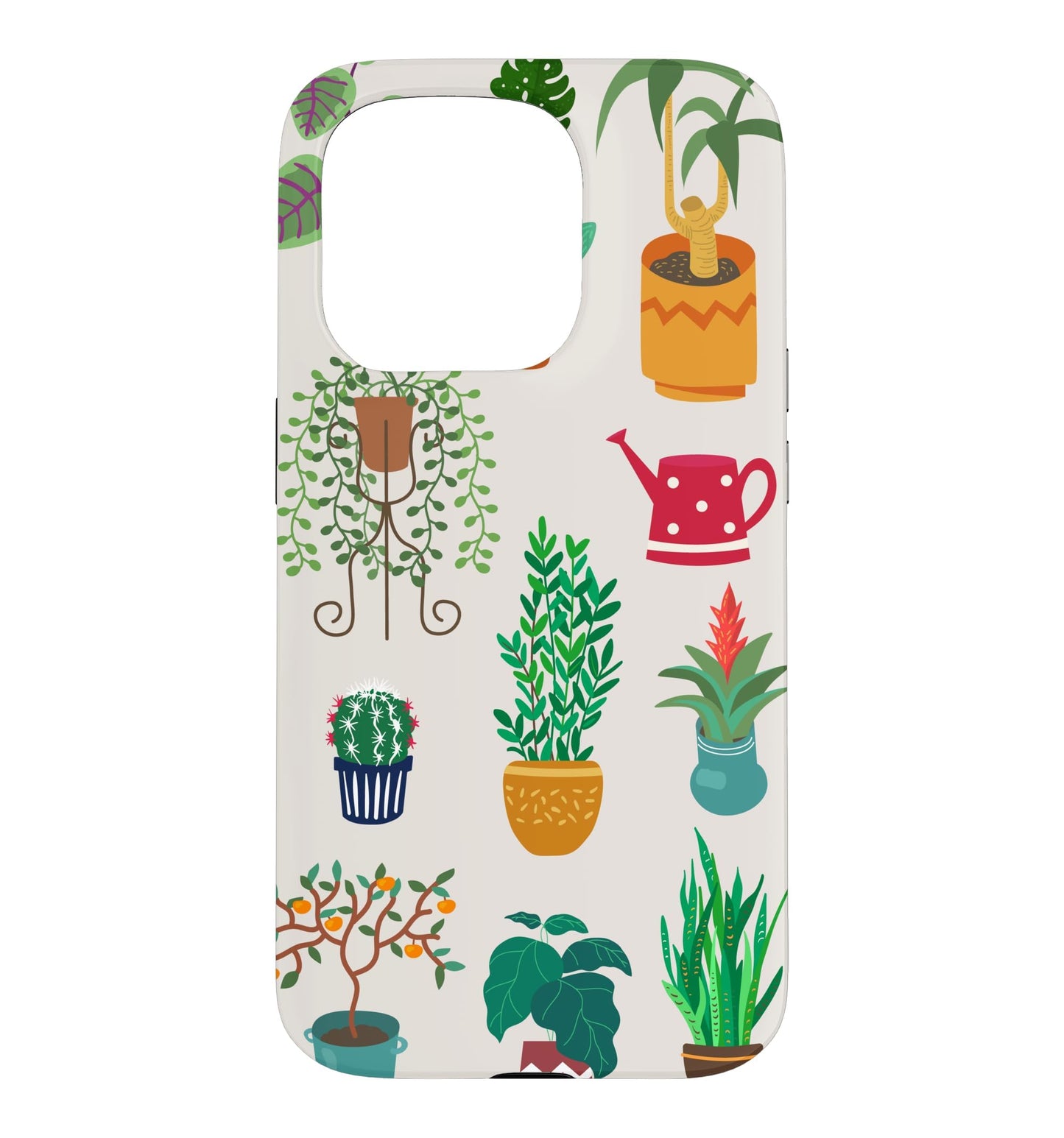 Indoor and Outdoor Plant Illustrations | Boho Nature Art Case for iPhone 16