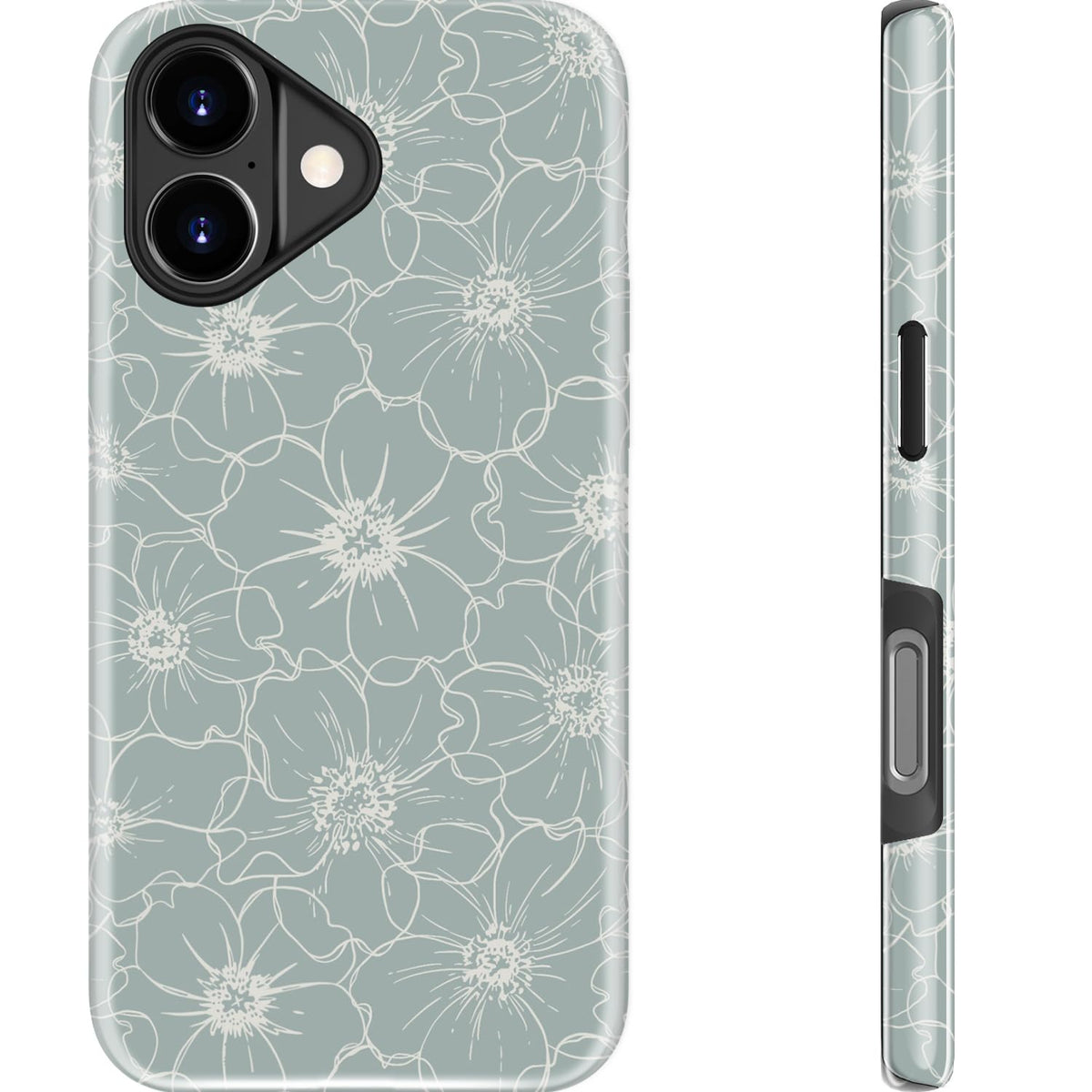 Goodon for iPhone 15 Pro Max Case, Cute Preppy Floral, MagSafe Compatible | Dual-Layer Hard Shell & Silicone, Wireless Charging, Slim Fit Phone Cover with Wildflower Designs for Women Girls
