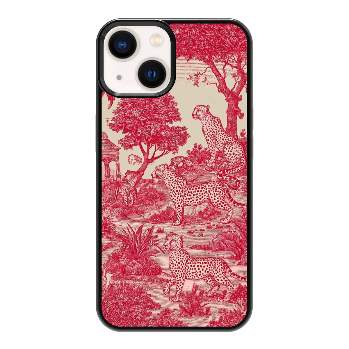 Vintage Green Herb Botanical Leaf Sketch Nature Phone Case, Shockproof Protective Cover for iPhone 11 12 13 14 15 16 17 Pro Max Plus Mini XR 7 8 SE