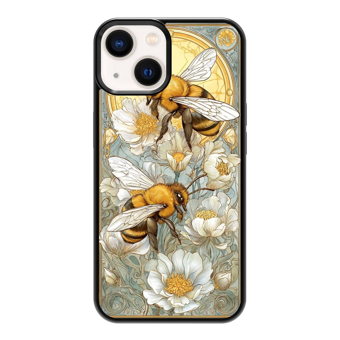 Vintage Black and White Botanical Cactus Agave Desert Nature Phone Case, Shockproof Protective Cover for iPhone 11 12 13 14 15 16 17 Pro Max Plus Mini XR 7 8 SE
