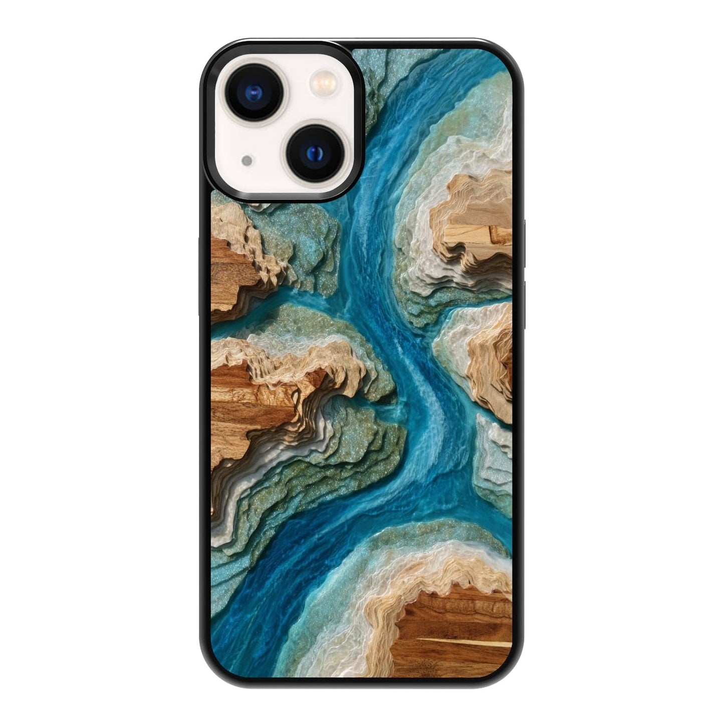 Vintage Black and White Botanical Cactus Agave Desert Nature Phone Case, Shockproof Protective Cover for iPhone 11 12 13 14 15 16 17 Pro Max Plus Mini XR 7 8 SE