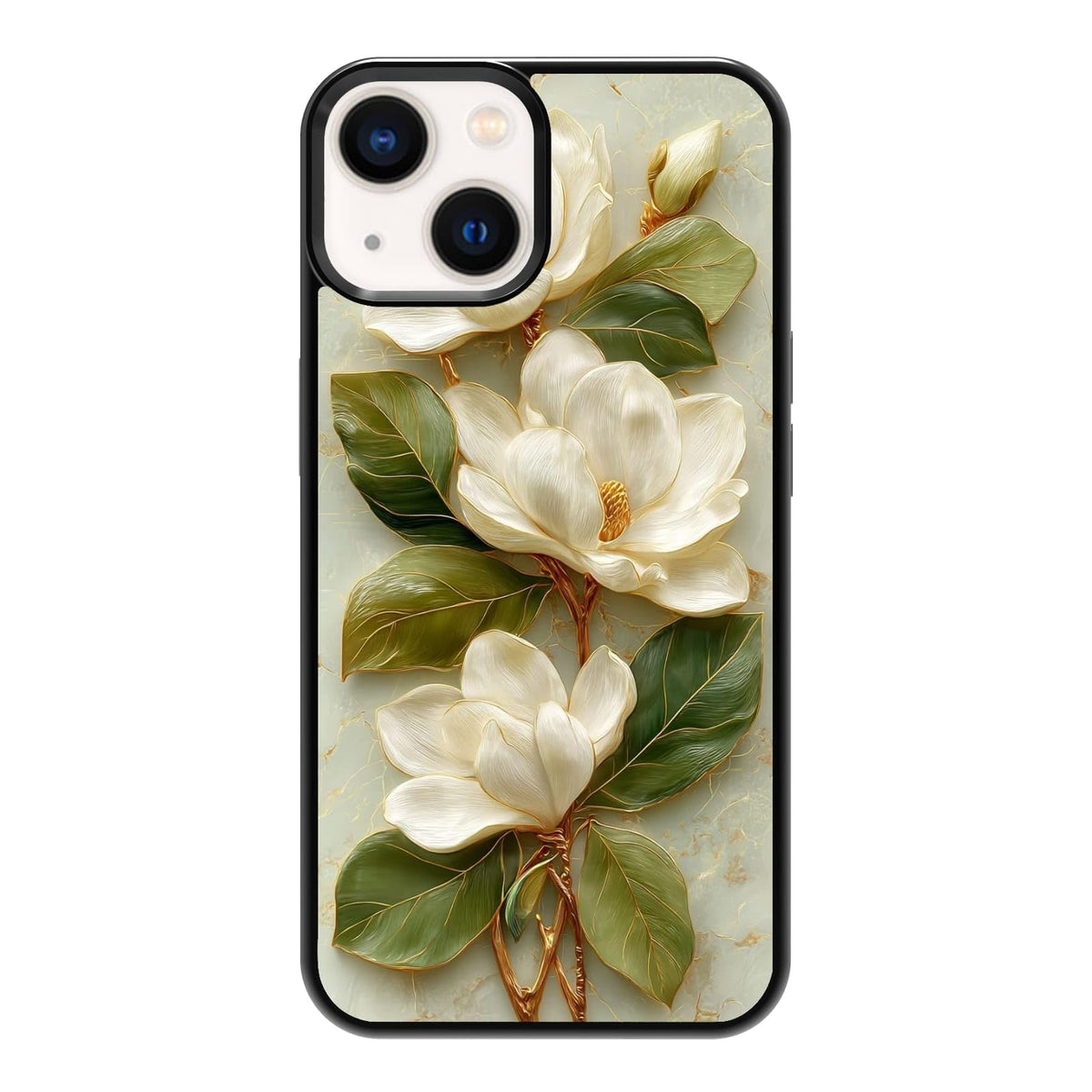Vibrant Redwood Forest Path Wildflowers Nature Landscape Phone Case, Shockproof Protective Cover for iPhone 11 12 13 14 15 16 17 Pro Max Plus Mini XR 7 8 SE