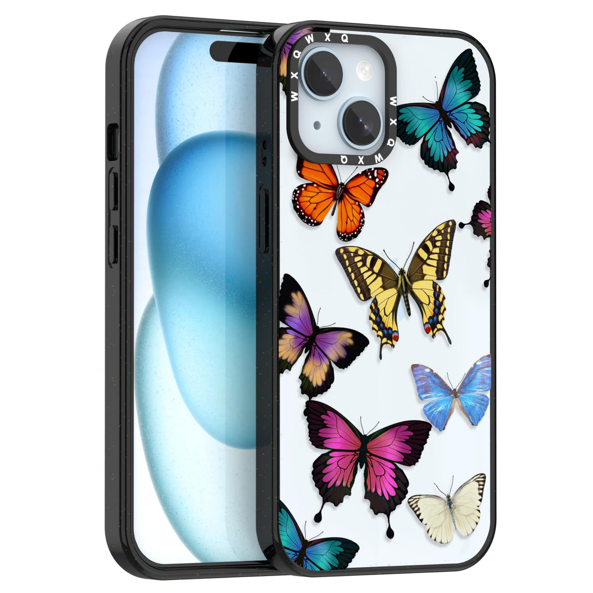 for iPhone 16 pro max Graffiti of Cartoon Animal Clear Phone Case | TPU+PC Premium Painted Anti-Drop Phone Case Superior Shock Absorption Military-Grade Drop Protection cover