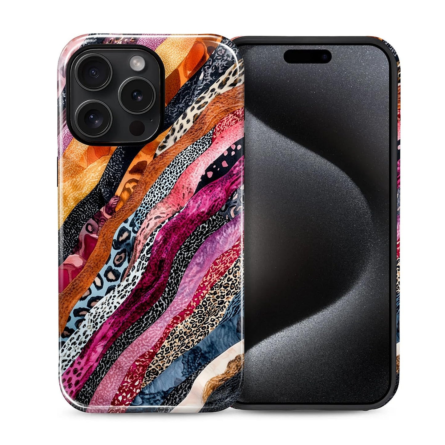 Compatible with iPhone 13 14 Case, Hybrid 2-Layer Case Shockproof Anti-Scratch for Girl Women Boy Men, Plant Collection for iPhone 13 14