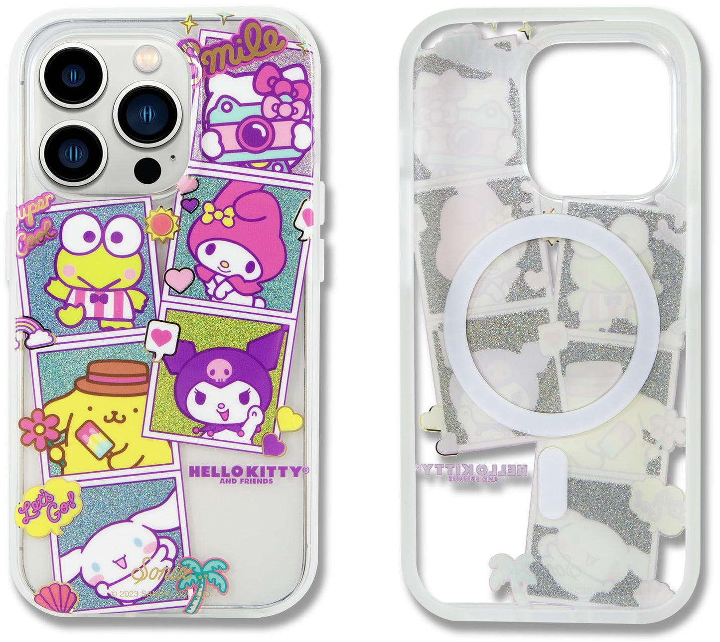 Sonix x Sanrio Case for iPhone 14 Pro Max | Compatible with MagSafe | 10ft Drop Tested | Hello Kitty and Friends Stickers