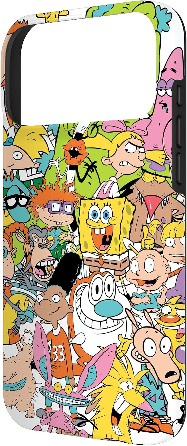 Nickelodeon Complete Nick 90s Throwback Character Case for iPhone 17 Pro Max