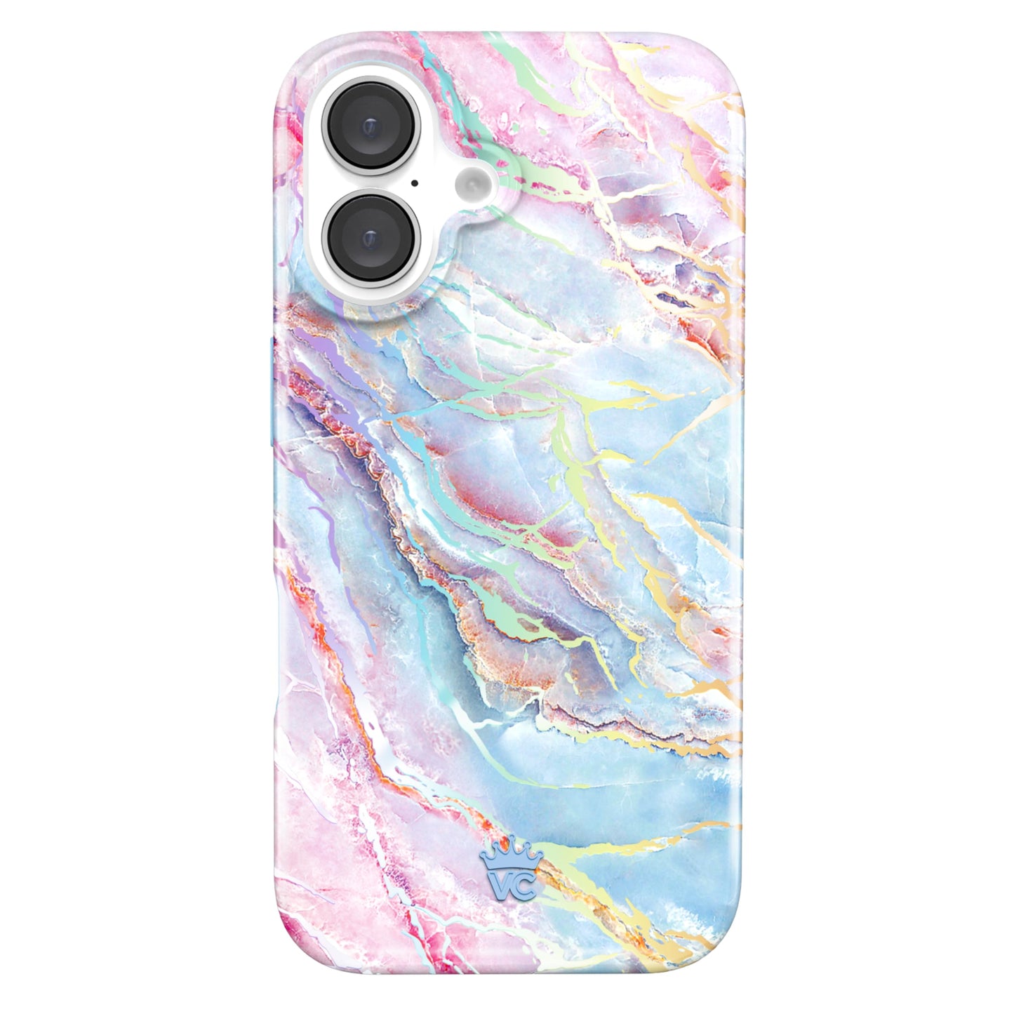 VELVET CAVIAR Christmas Phone Case for iPhone 16 - Compatible with MagSafe [10ft Drop Tested] - Holiday Peppermint Glitter Winter Theme