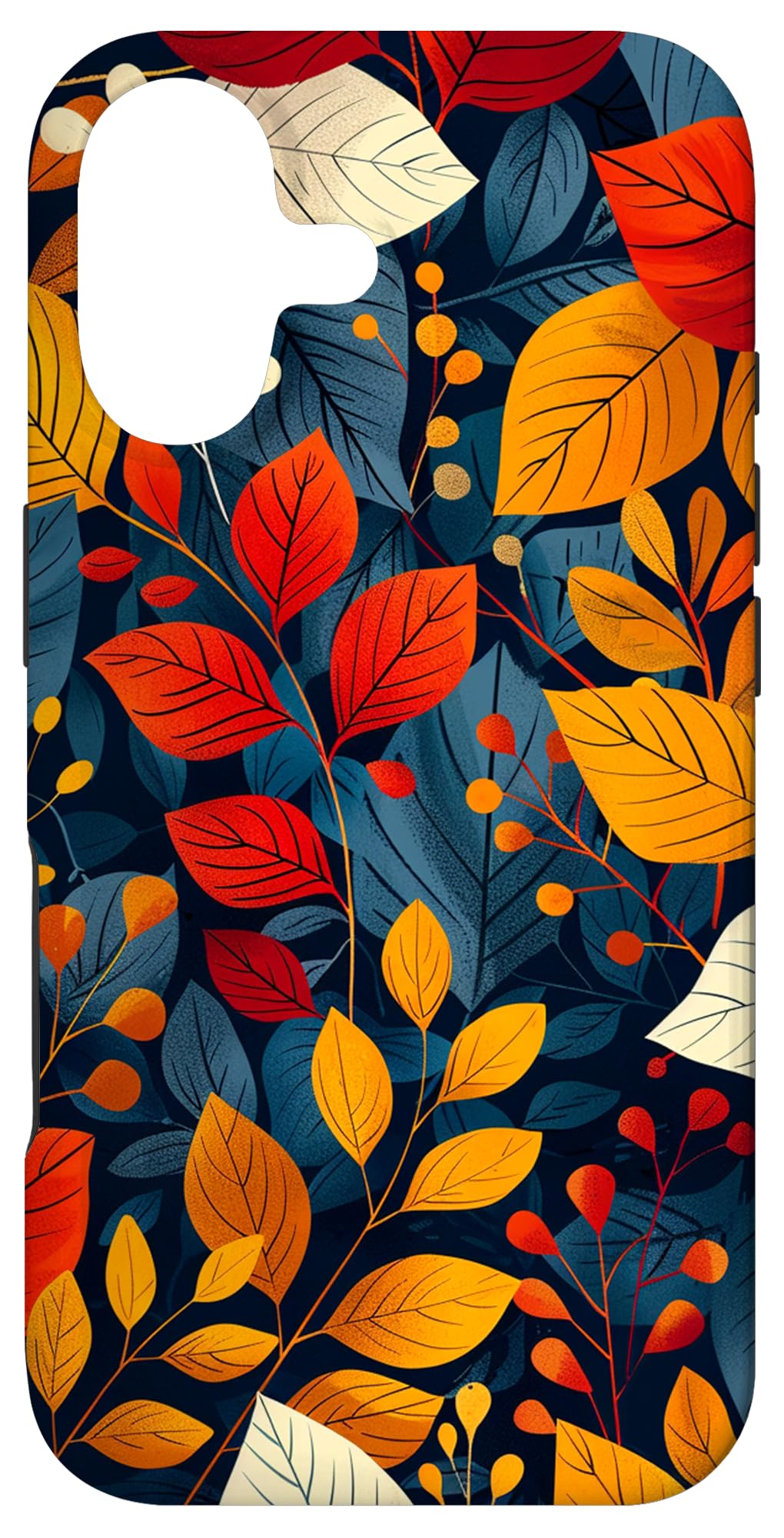 Leaves Pattern Plants Case for iPhone 16 Pro Max