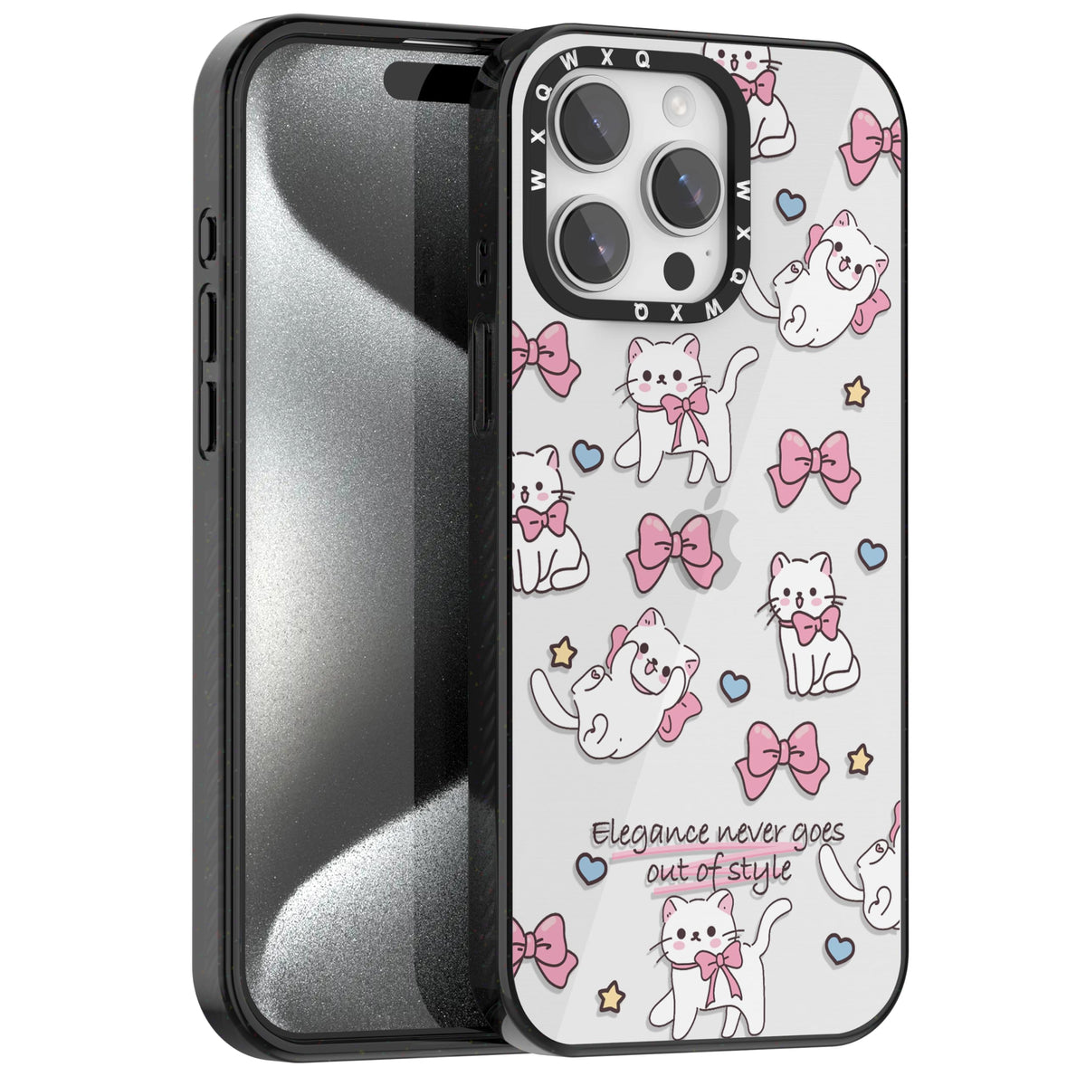 for iPhone 16 pro max Graffiti of Cartoon Animal Clear Phone Case | TPU+PC Premium Painted Anti-Drop Phone Case Superior Shock Absorption Military-Grade Drop Protection cover