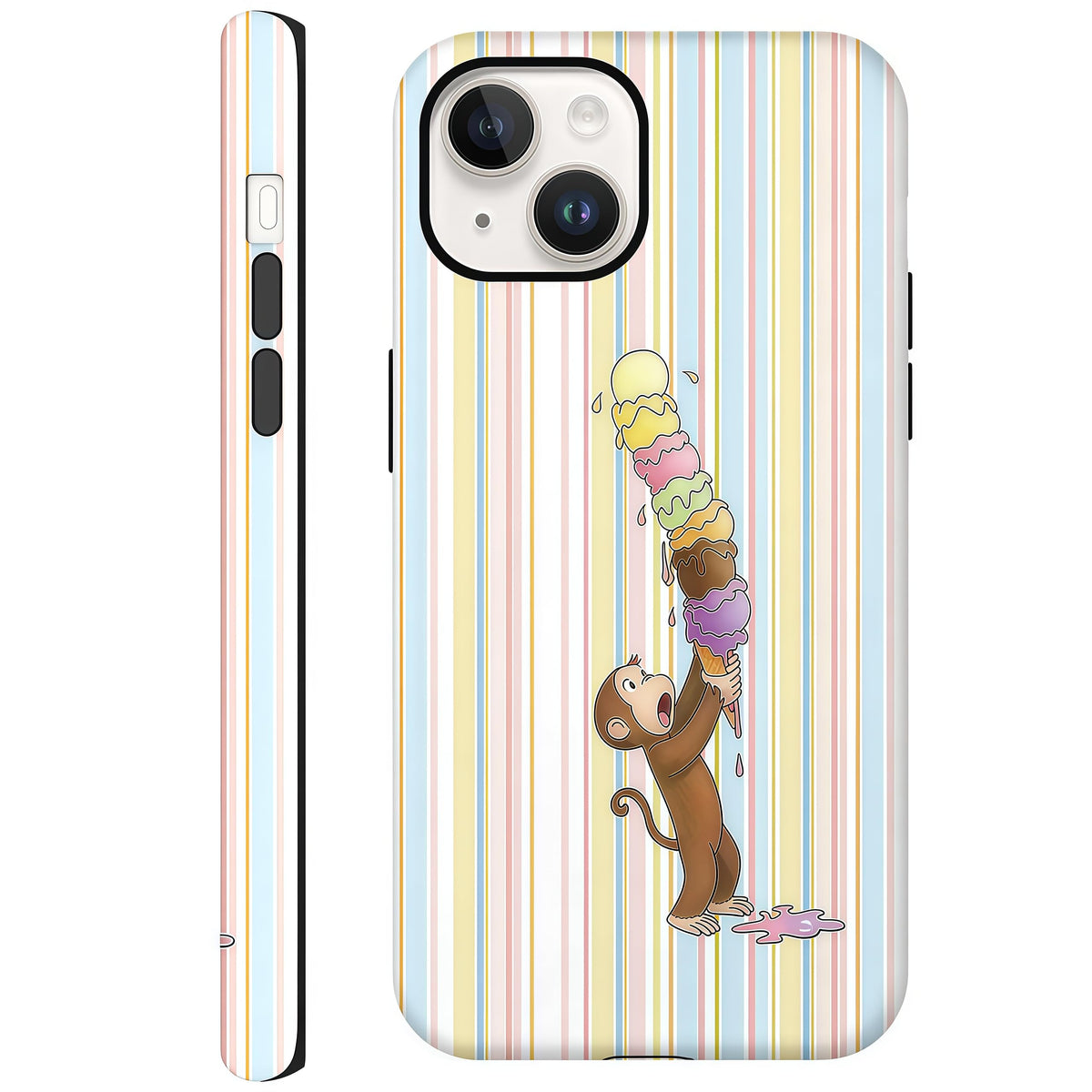 Candlelight Dinner Dog Case for iPhone 12/12 Pro | Hard Hybrid 2-Layer Design, Protective Scratch Resistant Cover for Women Girls