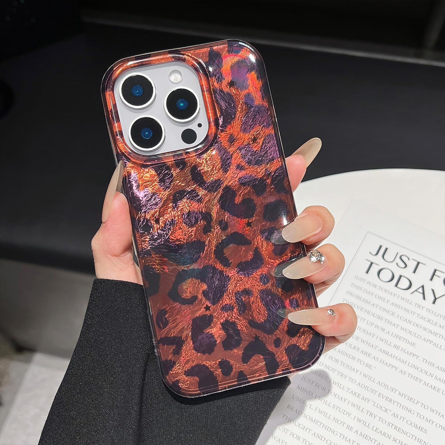 ZTOFERA Cute Aesthetic Case for iPhone 16-Christmas | Drop Protection/Slim and Glossy/Soft TPU Shockproof Phone Cover for Women Girls