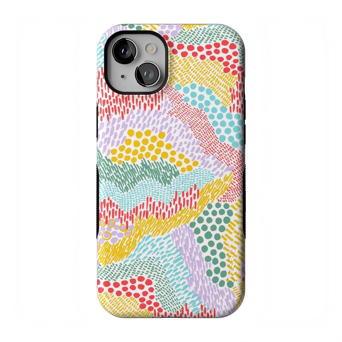 Casely iPhone 15 Case | Hanging Around | Potted Plants Floral | Bold Protective Design | Compatible with MagSafe