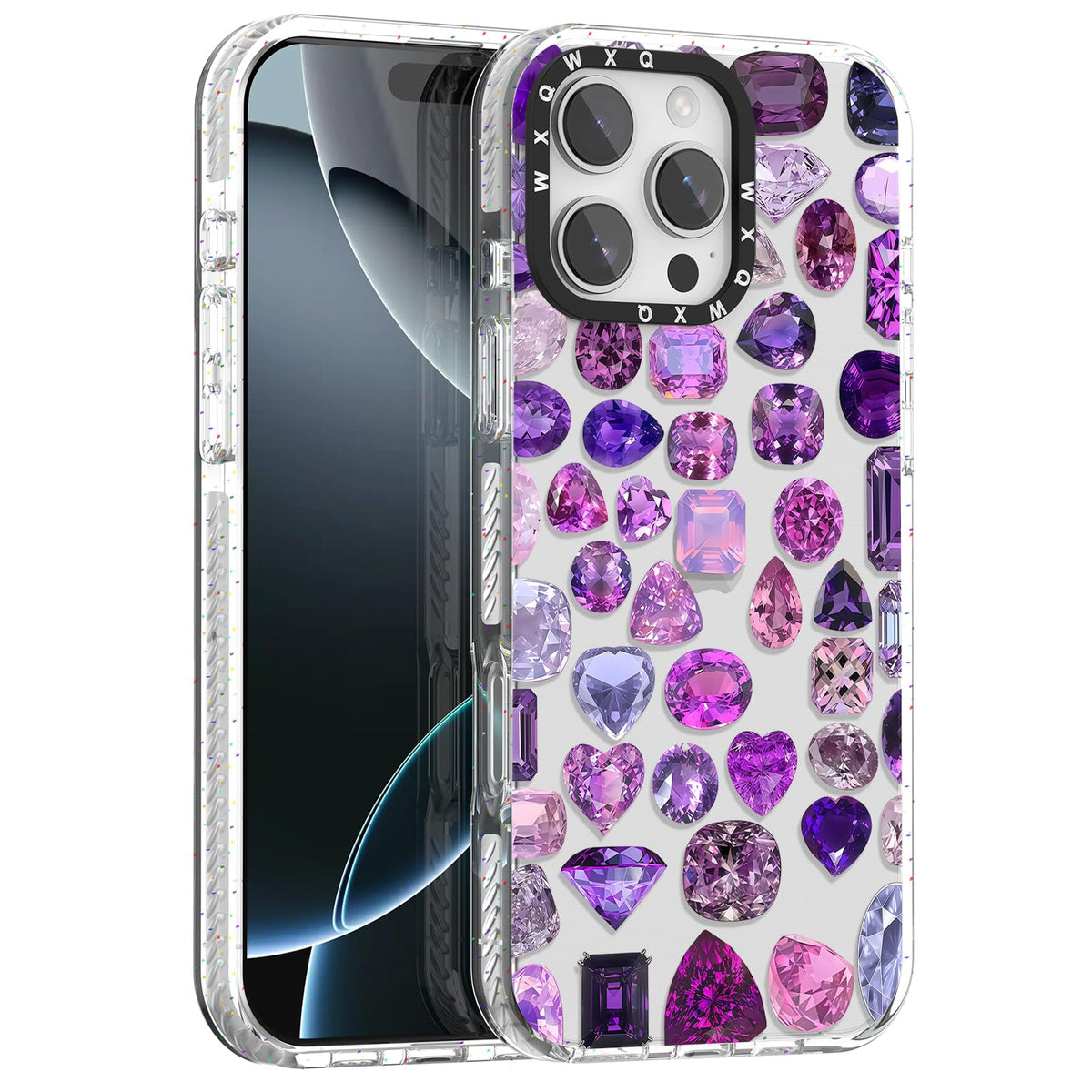 for iPhone 16 pro max Graffiti of Cartoon Animal Clear Phone Case | TPU+PC Premium Painted Anti-Drop Phone Case Superior Shock Absorption Military-Grade Drop Protection cover
