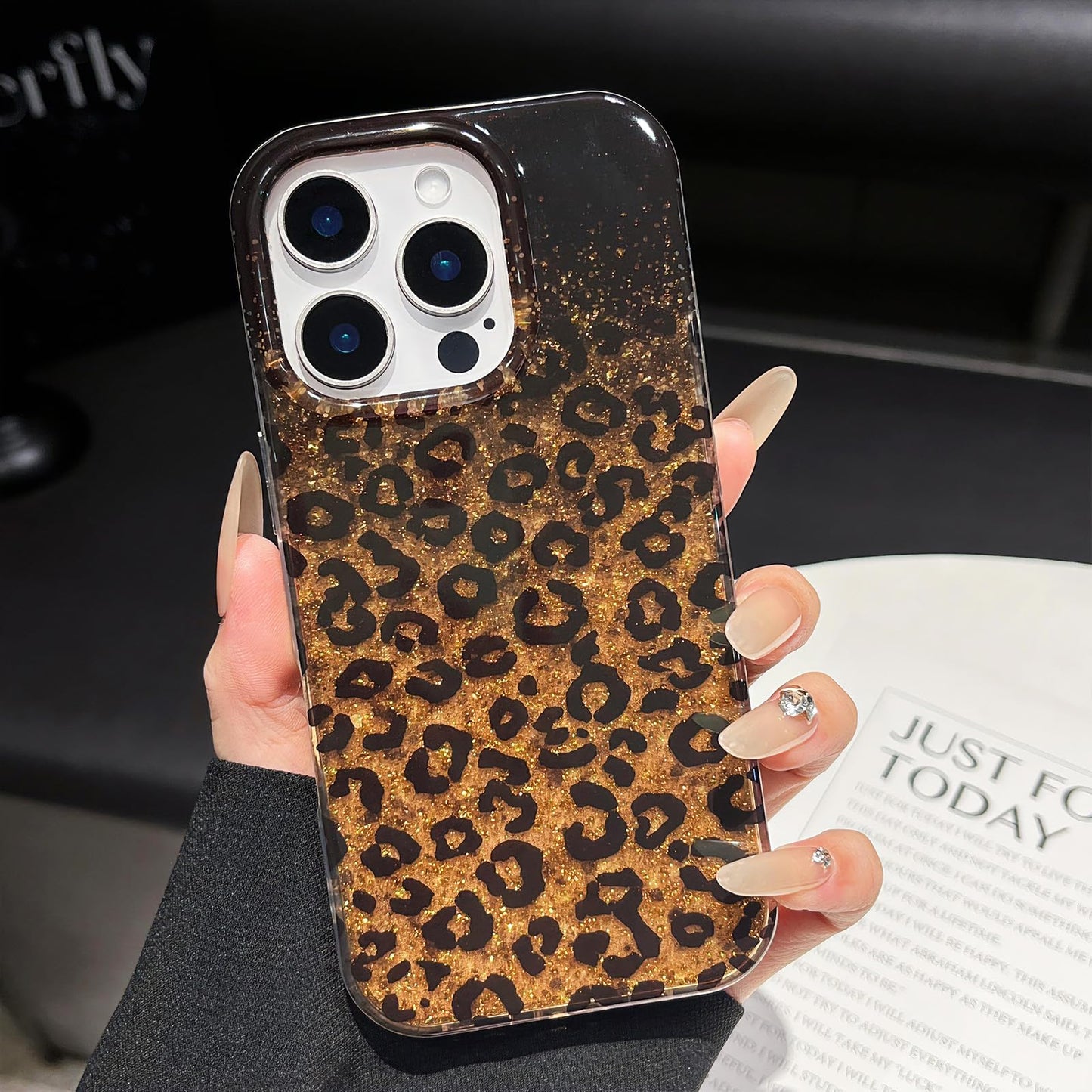 ZTOFERA Cute Aesthetic Case for iPhone 16-Christmas | Drop Protection/Slim and Glossy/Soft TPU Shockproof Phone Cover for Women Girls