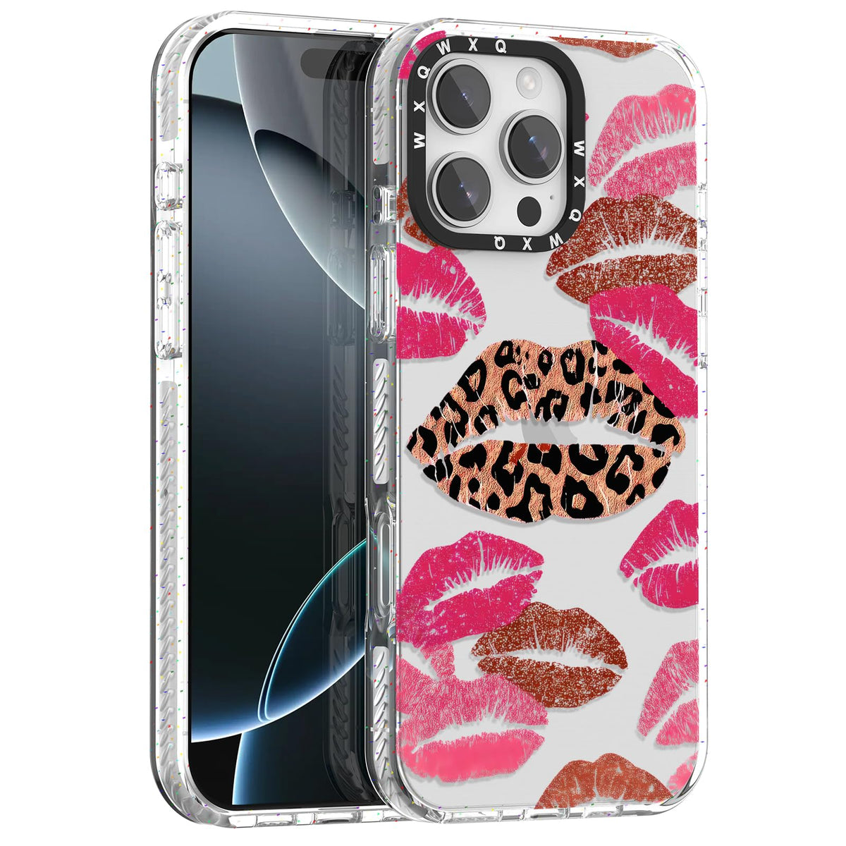 for iPhone 16 pro max Graffiti of Cartoon Animal Clear Phone Case | TPU+PC Premium Painted Anti-Drop Phone Case Superior Shock Absorption Military-Grade Drop Protection cover