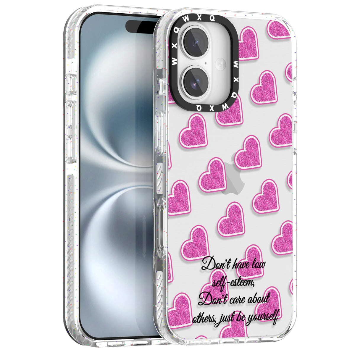 for iPhone 16 pro max Graffiti of Cartoon Animal Clear Phone Case | TPU+PC Premium Painted Anti-Drop Phone Case Superior Shock Absorption Military-Grade Drop Protection cover