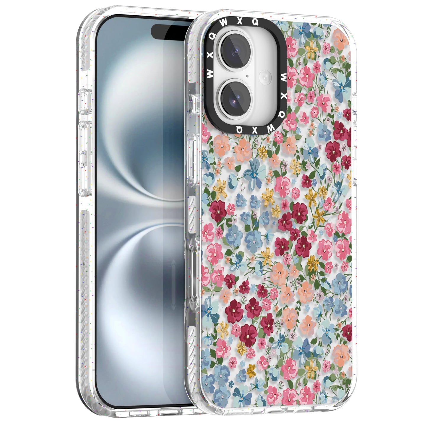 for iPhone 16 pro max Graffiti of Cartoon Animal Clear Phone Case | TPU+PC Premium Painted Anti-Drop Phone Case Superior Shock Absorption Military-Grade Drop Protection cover