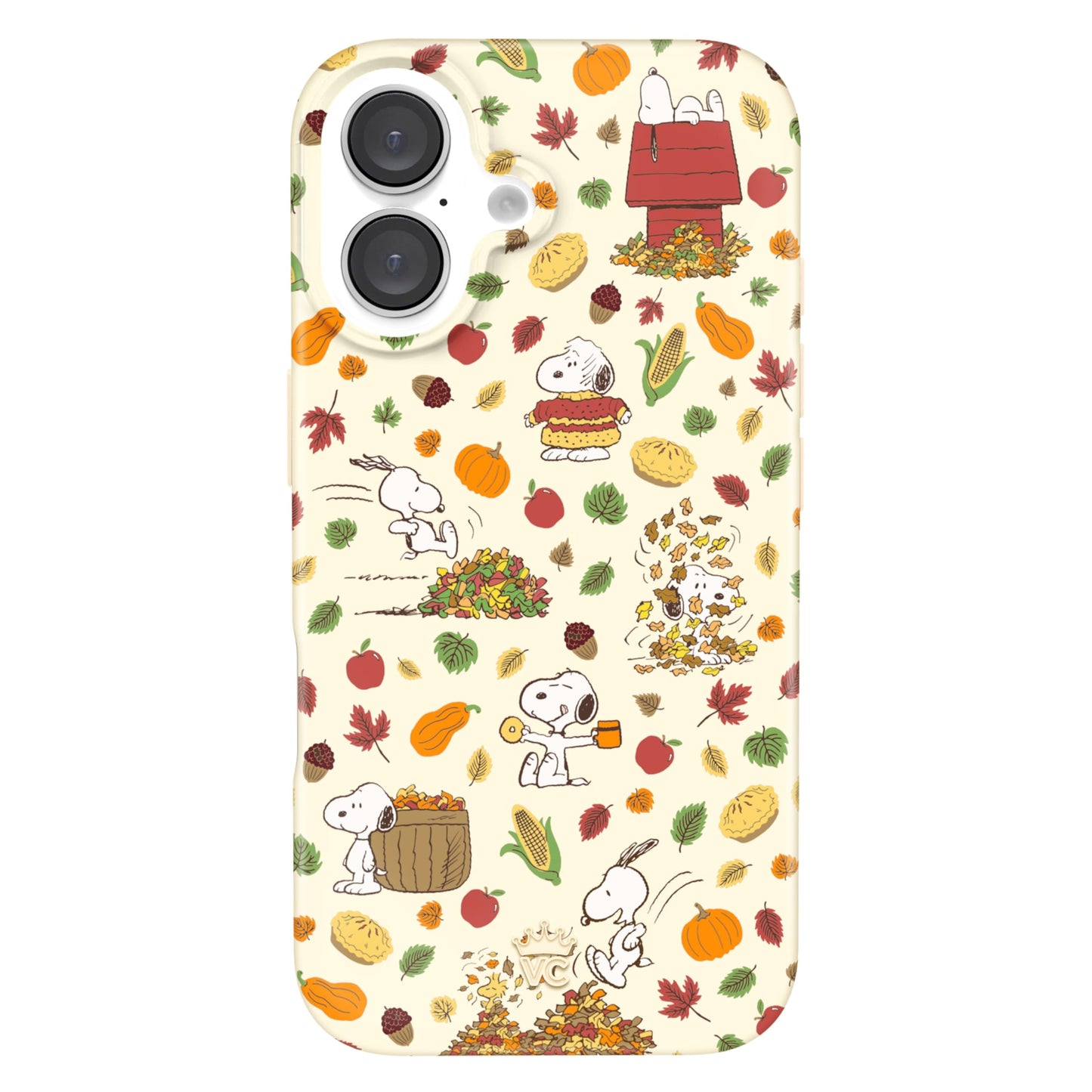 VELVET CAVIAR Christmas Phone Case for iPhone 16 - Compatible with MagSafe [10ft Drop Tested] - Holiday Peppermint Glitter Winter Theme