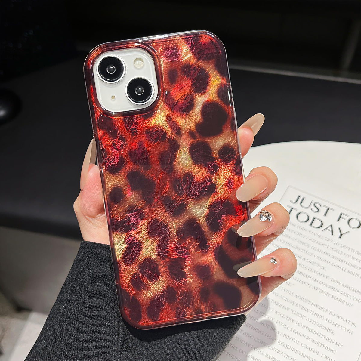 ZTOFERA Cute Aesthetic Case for iPhone 16-Christmas | Drop Protection/Slim and Glossy/Soft TPU Shockproof Phone Cover for Women Girls