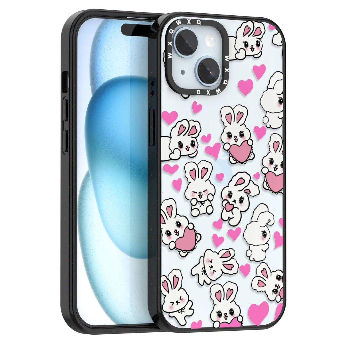 for iPhone 16 pro max Graffiti of Cartoon Animal Clear Phone Case | TPU+PC Premium Painted Anti-Drop Phone Case Superior Shock Absorption Military-Grade Drop Protection cover