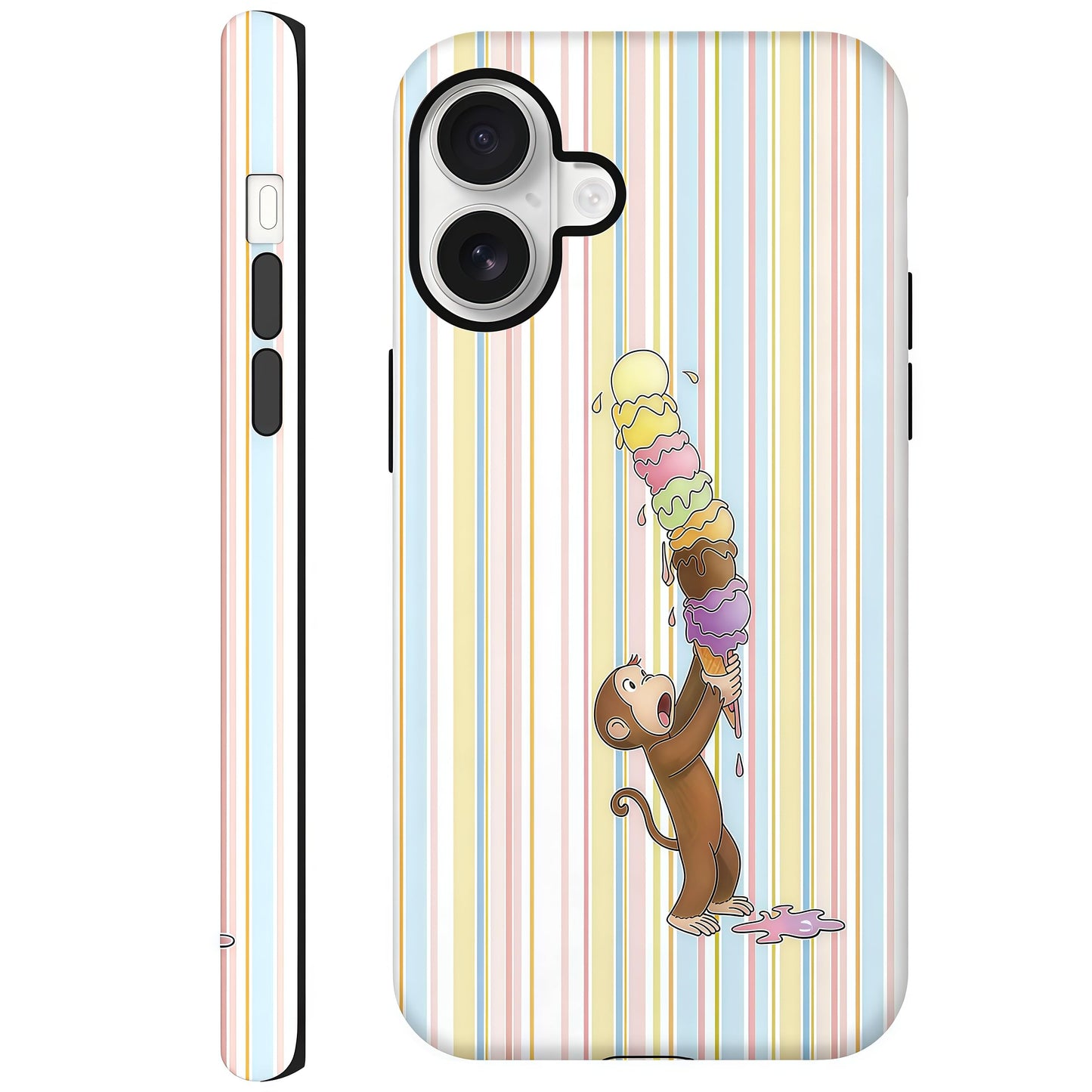 Candlelight Dinner Dog Case for iPhone 12/12 Pro | Hard Hybrid 2-Layer Design, Protective Scratch Resistant Cover for Women Girls