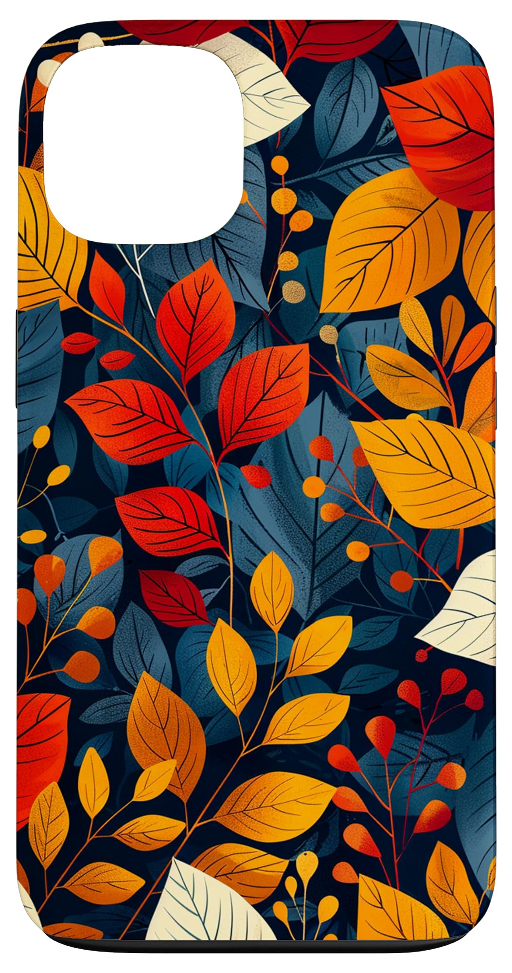 Leaves Pattern Plants Case for iPhone 16 Pro Max