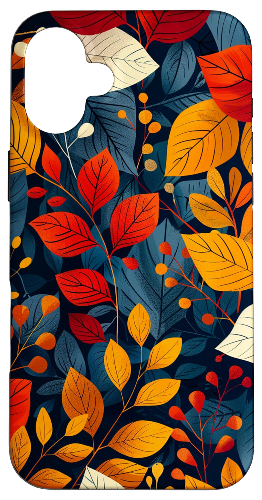 Leaves Pattern Plants Case for iPhone 16 Pro Max
