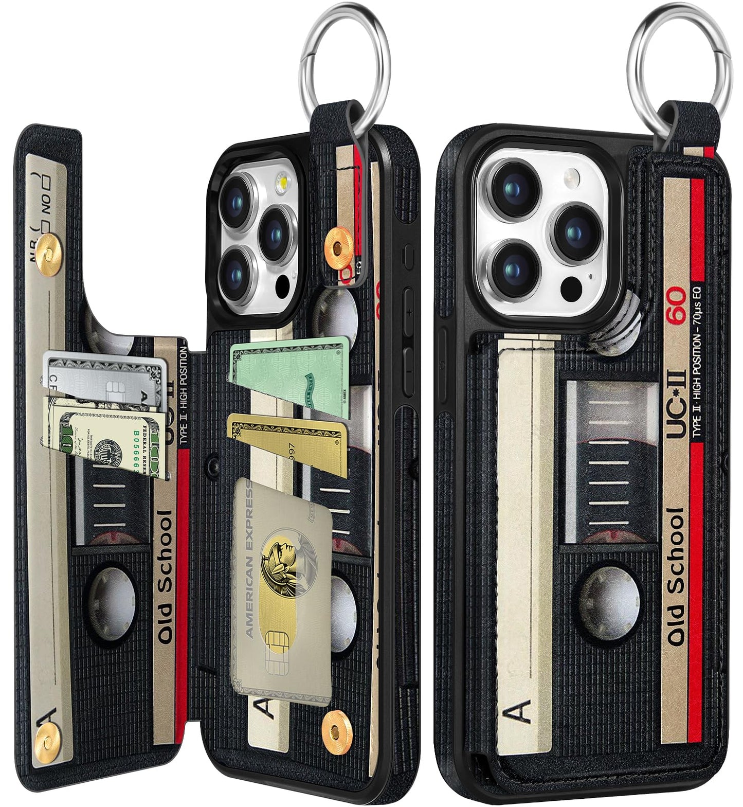 Shorogyt Compatible with iPhone 17 Pro Max Wallet Case with Card Holder - Cute Dog Lover Design Kickstand for Magnetic Clasp Back Flip Folio Leather Phone Covers for Women Men Girls