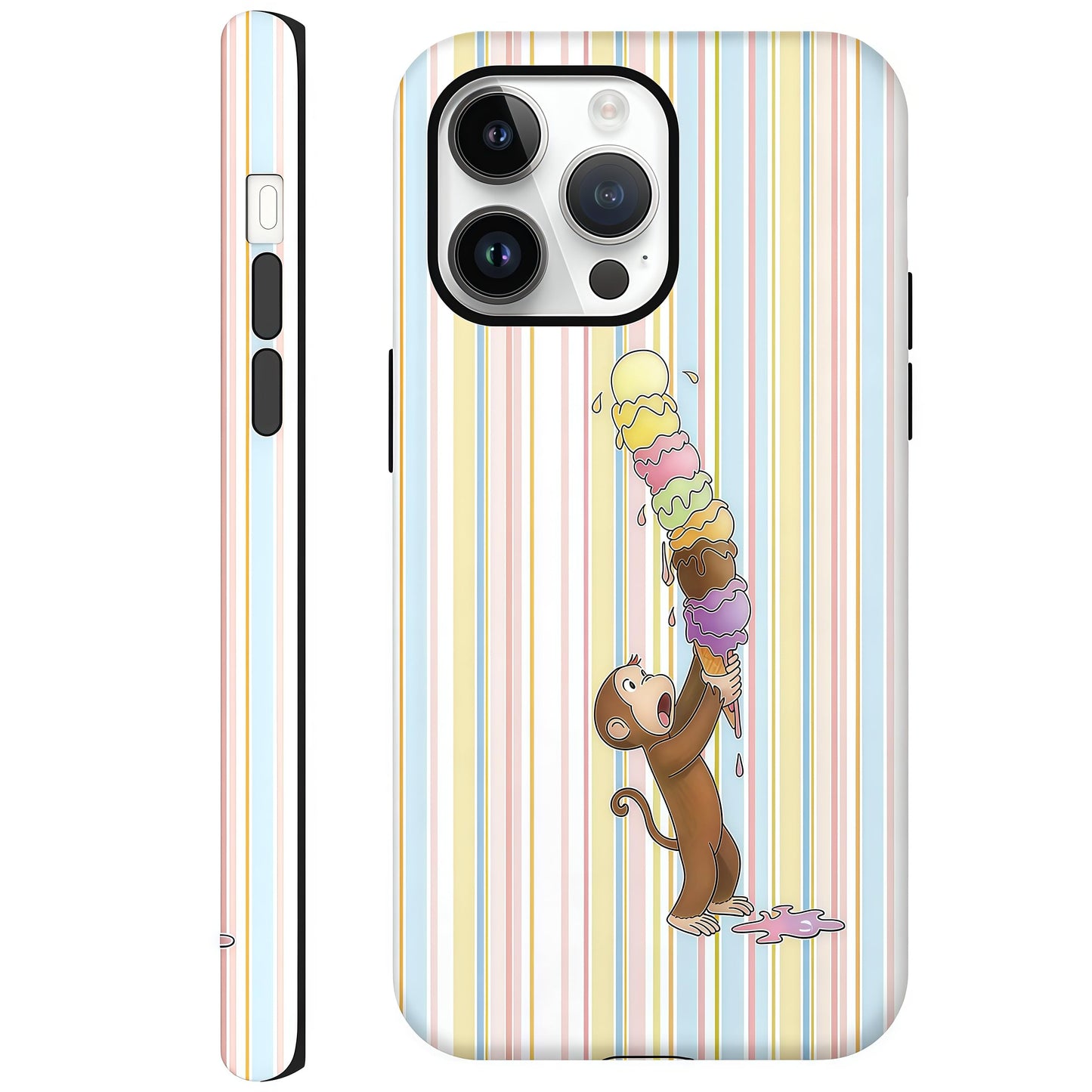Candlelight Dinner Dog Case for iPhone 12/12 Pro | Hard Hybrid 2-Layer Design, Protective Scratch Resistant Cover for Women Girls