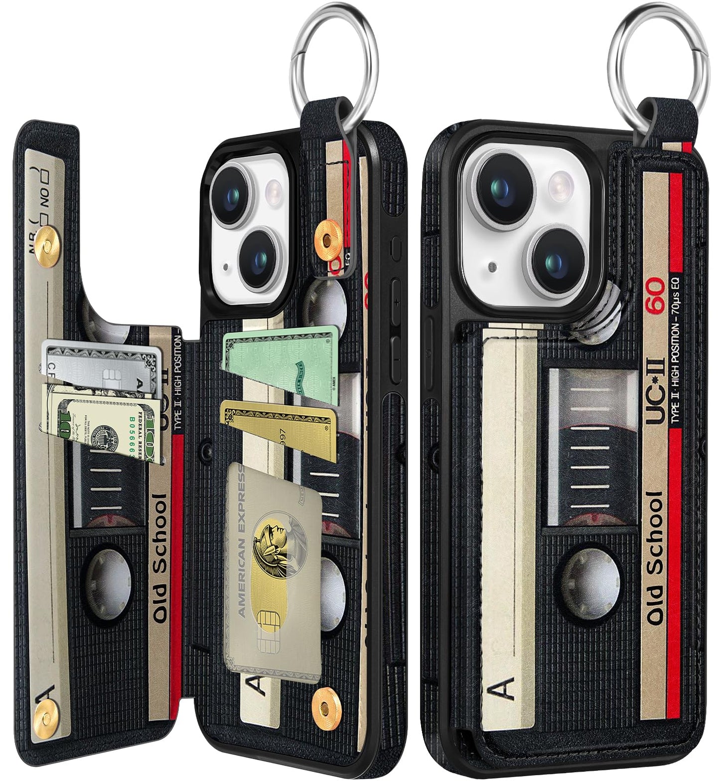 Shorogyt Compatible with iPhone 17 Pro Max Wallet Case with Card Holder - Cute Dog Lover Design Kickstand for Magnetic Clasp Back Flip Folio Leather Phone Covers for Women Men Girls