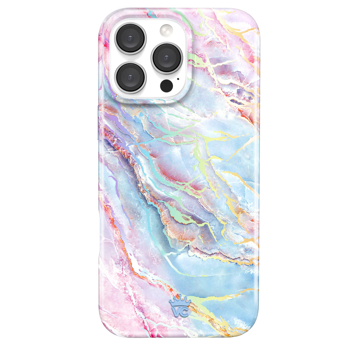 VELVET CAVIAR Christmas Phone Case for iPhone 16 - Compatible with MagSafe [10ft Drop Tested] - Holiday Peppermint Glitter Winter Theme