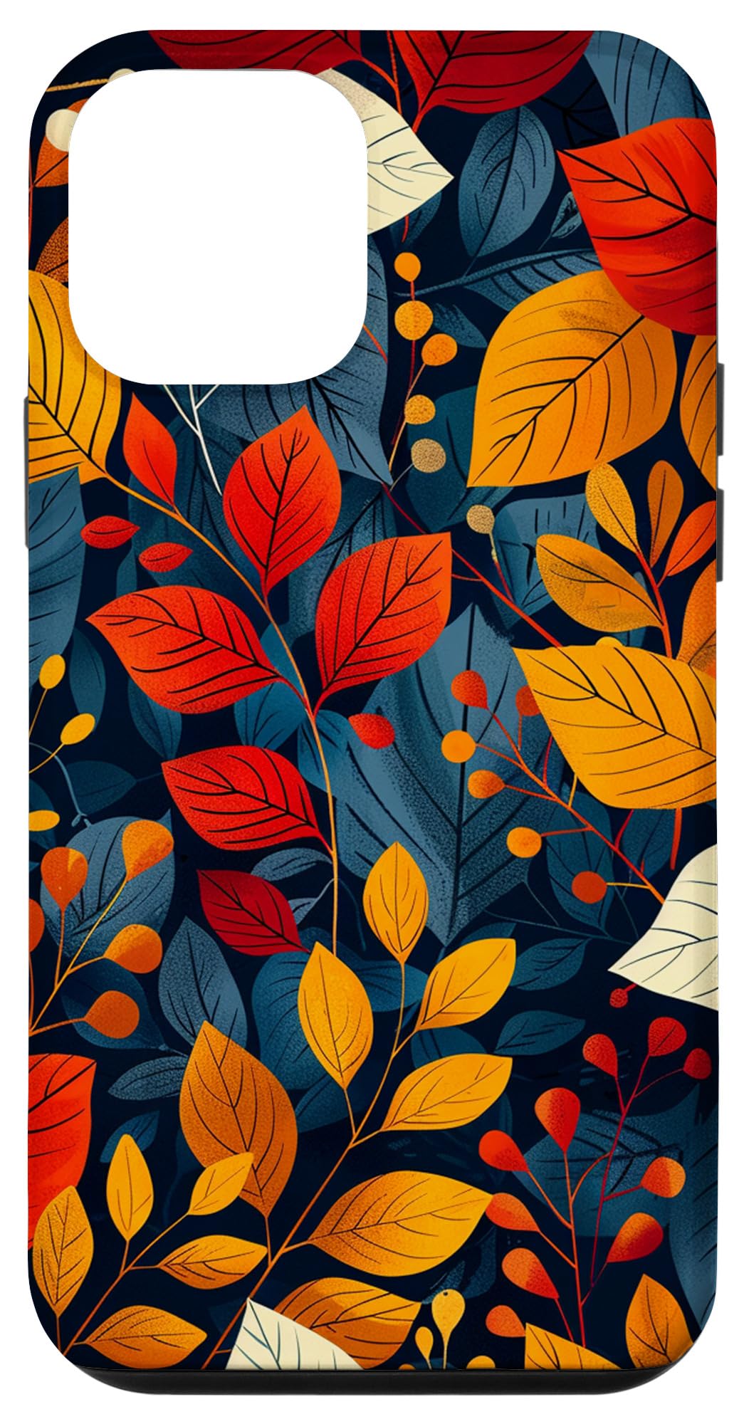 Leaves Pattern Plants Case for iPhone 16 Pro Max