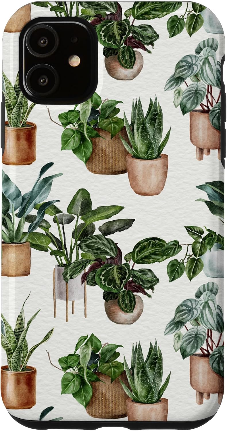 iPhone 13 Houseplants Lover Indoor Plant Mom Lady Gardening Boho Case