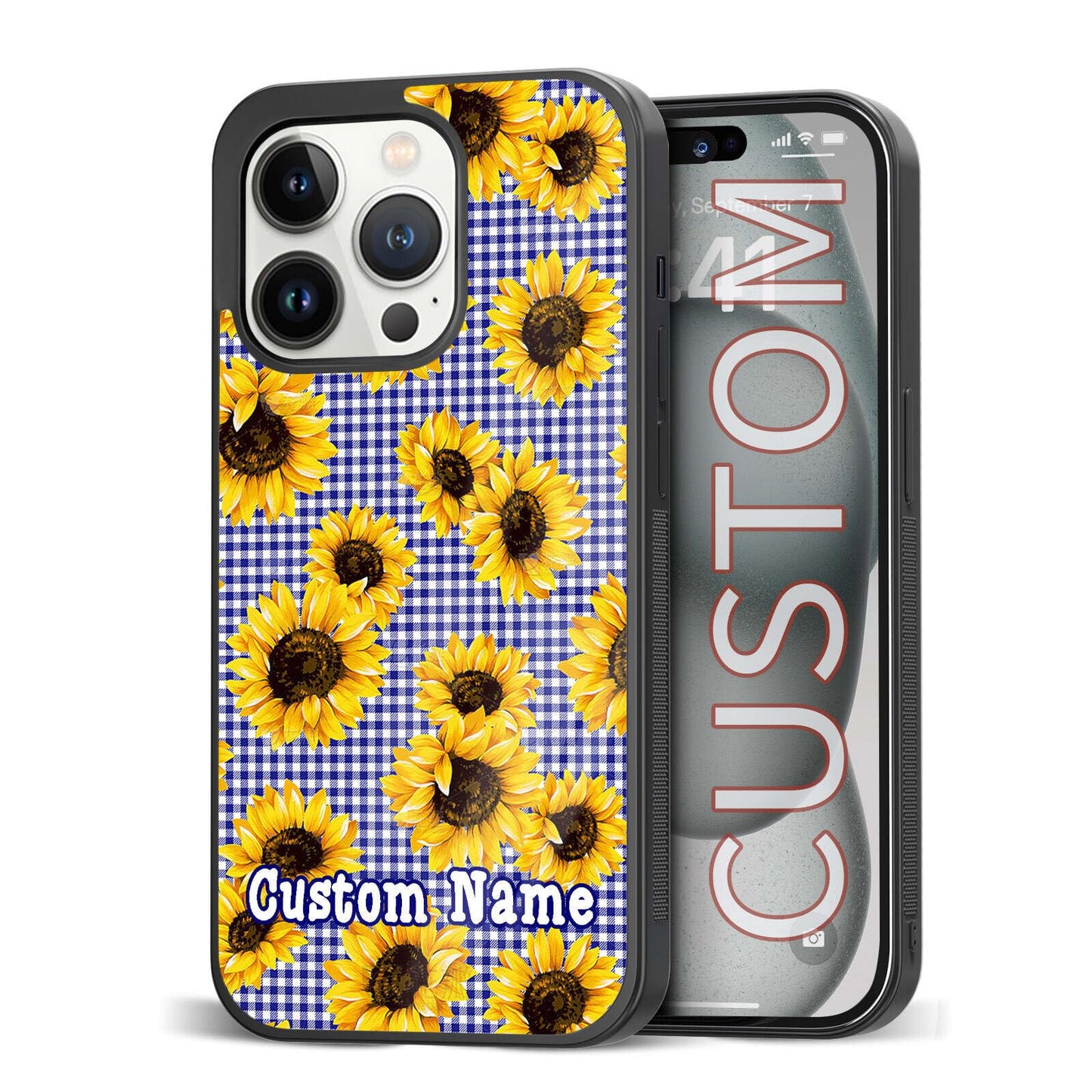 Custom Name Phone Cases for Plant LoverKawaii Wildland Shockproof Cover Case for iPhone 11 12 13 14 15 16 17 Pro Max Plus Mini Xr Xs| for Samsung S20 S21 S22 S23 S24 S25 S26 Ultra Plus FE
