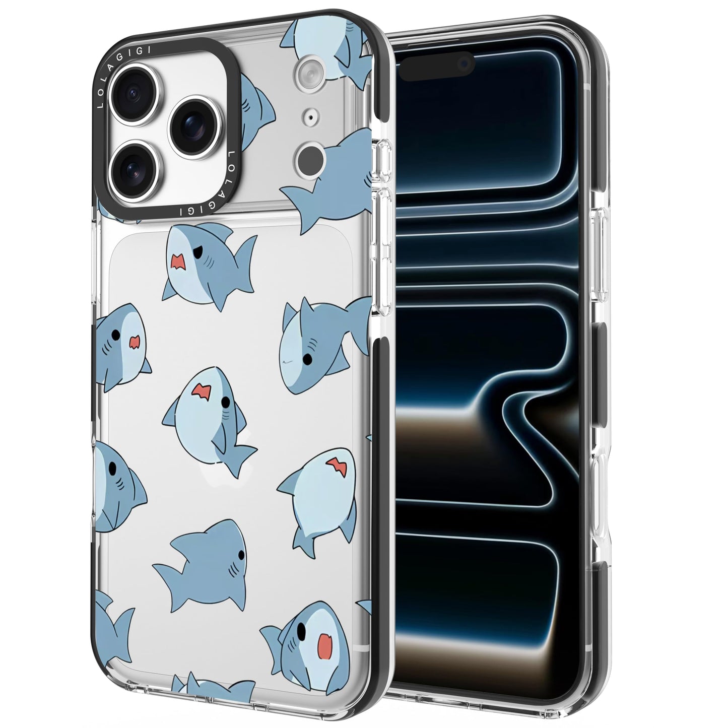 for iPhone 15 Pro Case for Women, Cute Pet Cat Cartoon Art Animal Print Girly Design Kawaii Aesthetic Cartoon Pattern for Girls Teens Soft TPU Phone Case (6.1")