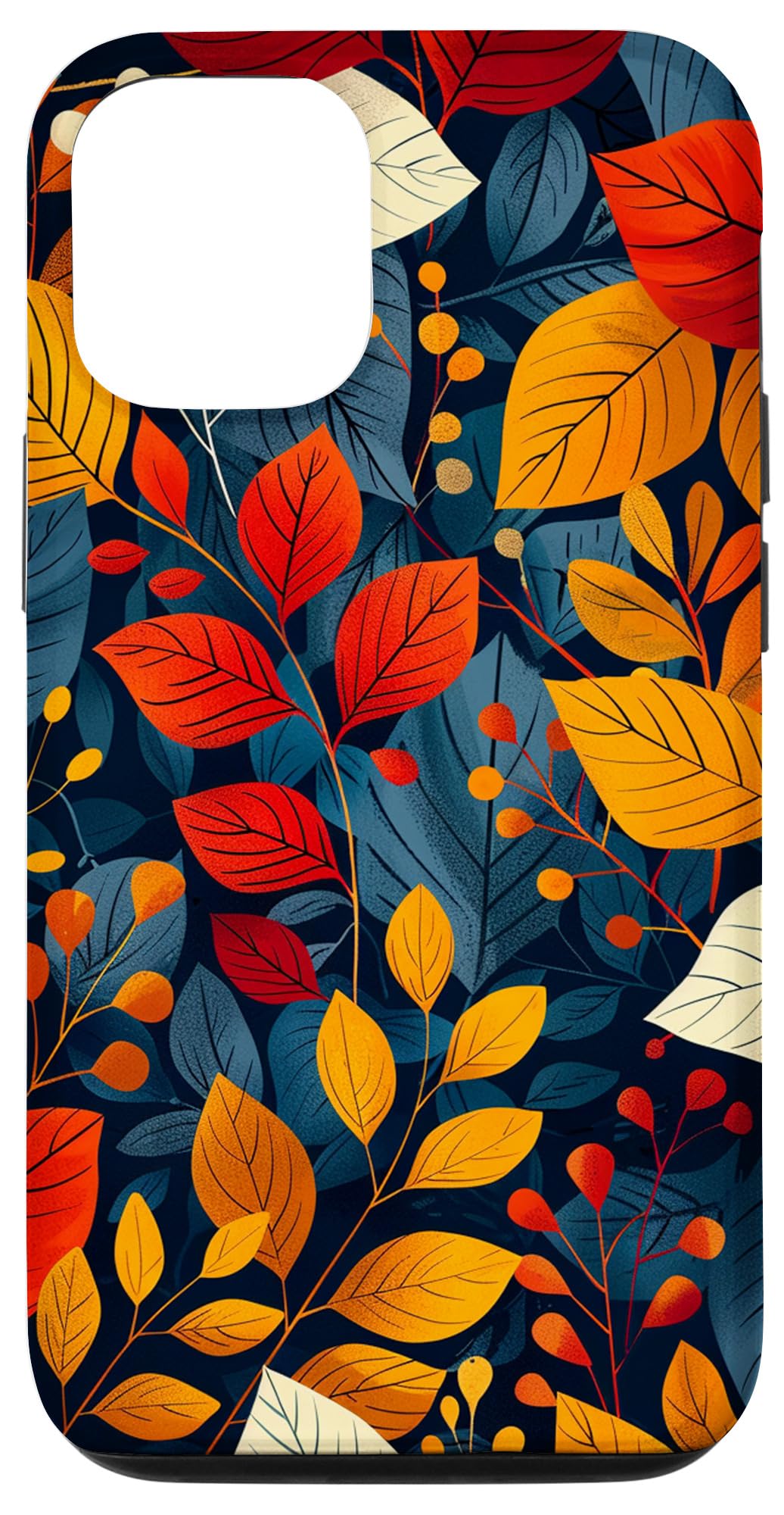 Leaves Pattern Plants Case for iPhone 16 Pro Max