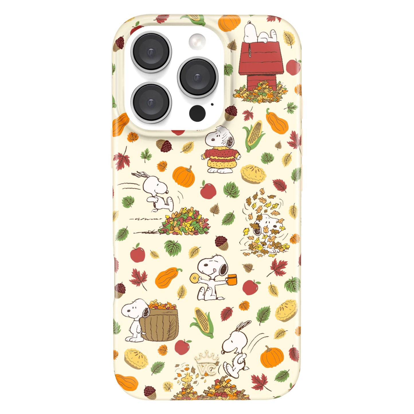 VELVET CAVIAR Christmas Phone Case for iPhone 16 - Compatible with MagSafe [10ft Drop Tested] - Holiday Peppermint Glitter Winter Theme